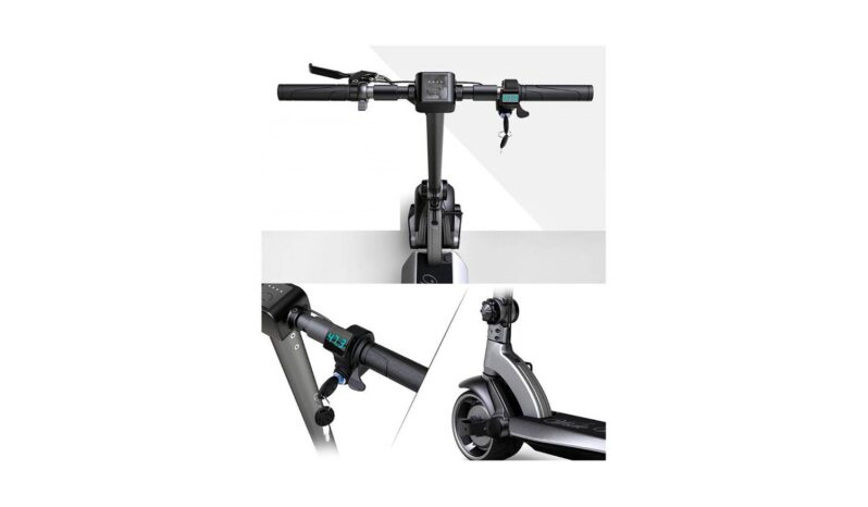 Scooter Eléctrico WideWheel lleno