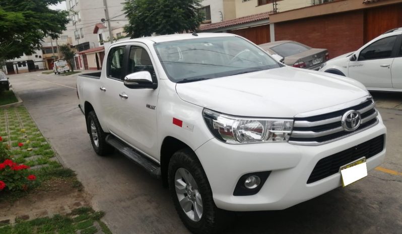 Toyota Hilux 2017 lleno