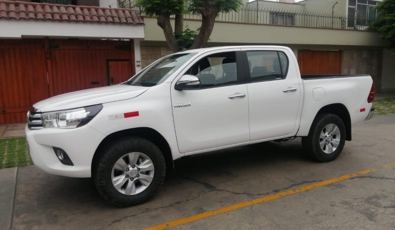 Toyota Hilux 2017 lleno