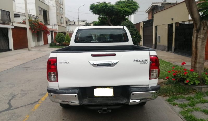 Toyota Hilux 2017 lleno