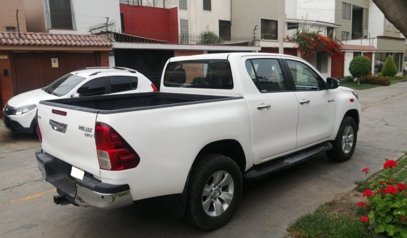 Toyota Hilux 2017 lleno