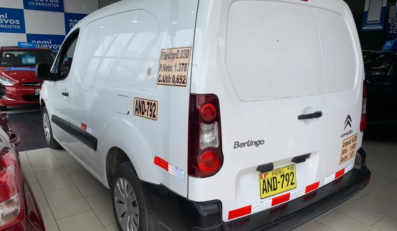 CITROEN BERLINGO VU 1.6 MT LARGO / GLP lleno